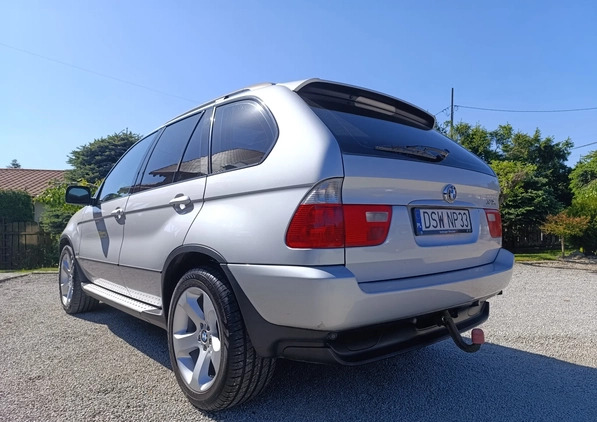 BMW X5 cena 36900 przebieg: 245145, rok produkcji 2005 z Brzeszcze małe 466